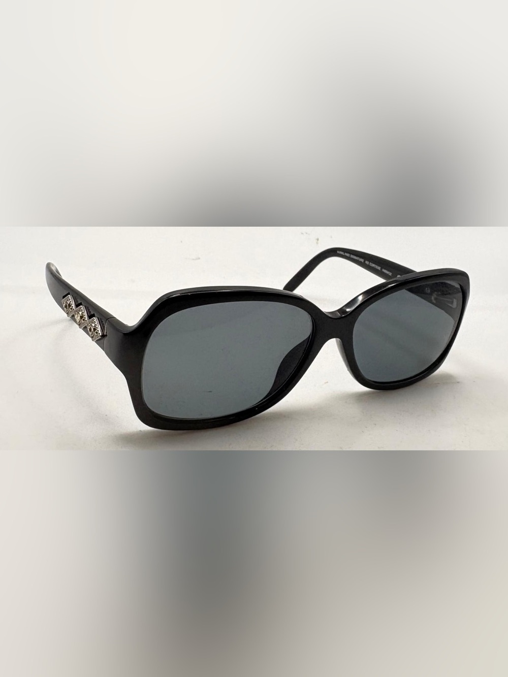 Kirkland Signature Cortese Black Oval Sunglasses Frames Only